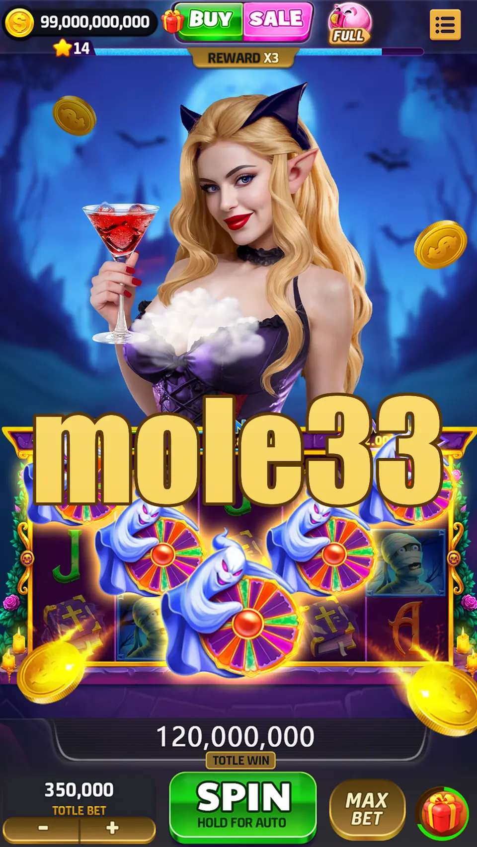 mole33 Tangkapan Layar Resmi APK
